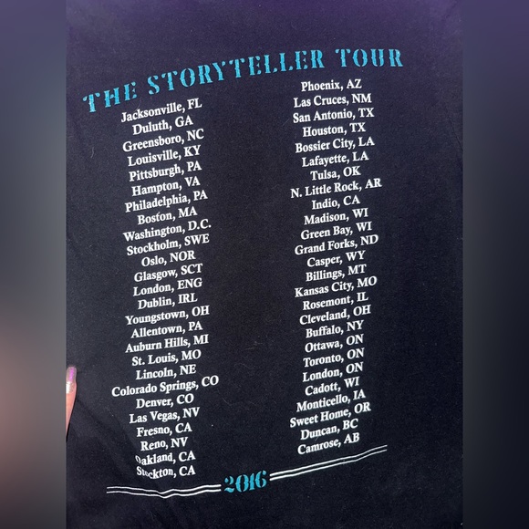 Carrie Underwood Concert The Storyteller Tour Women’s T Shirt - Picture 5 of 6